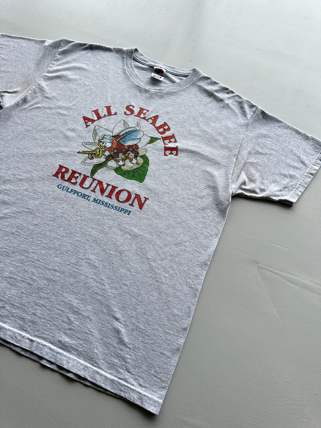 Fruit of the Loom All Seabee Reunion 90's Vintage T-Shirt - XL