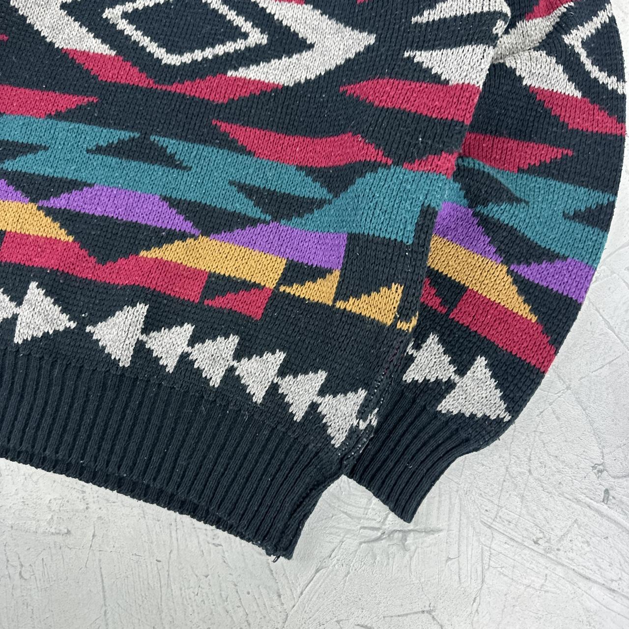 Navajo 90's Knitted Sweatshirt - Small