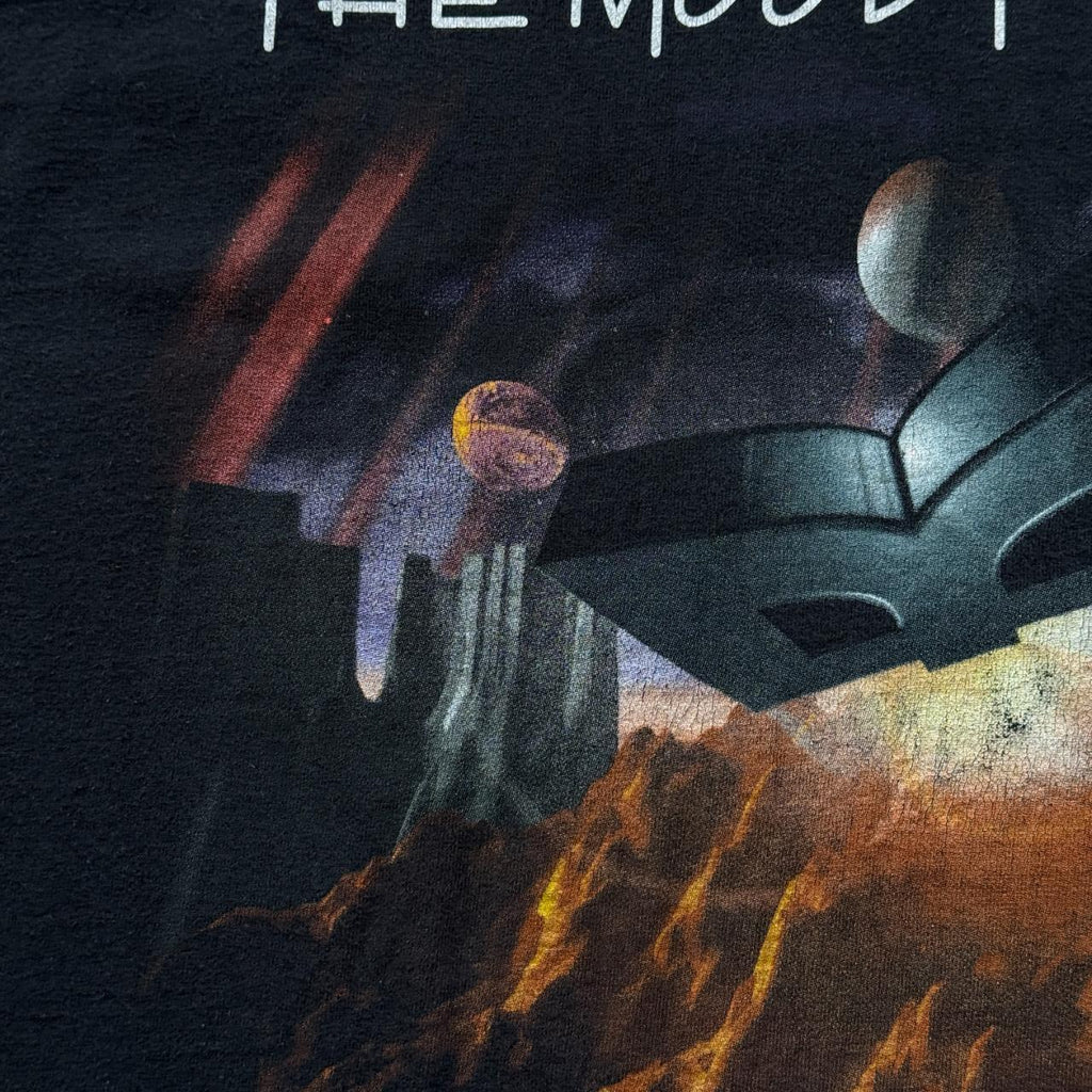 Black Moody Blues Vintage 90's T-shirt - XL