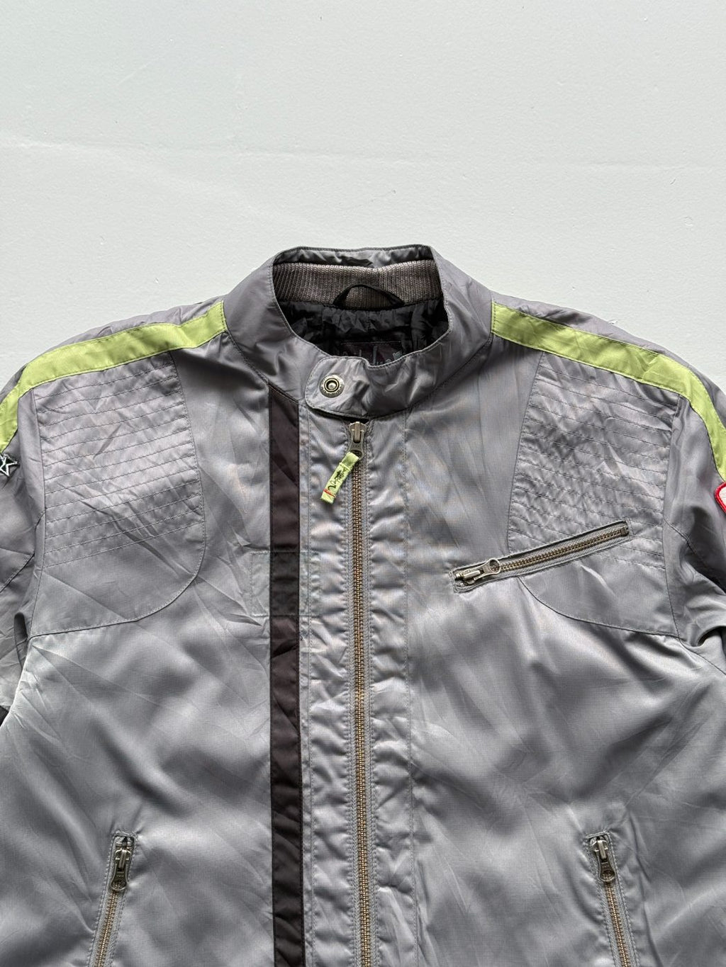 Quiksilver Motorsport Y2K Vintage Racing Jacket - Medium