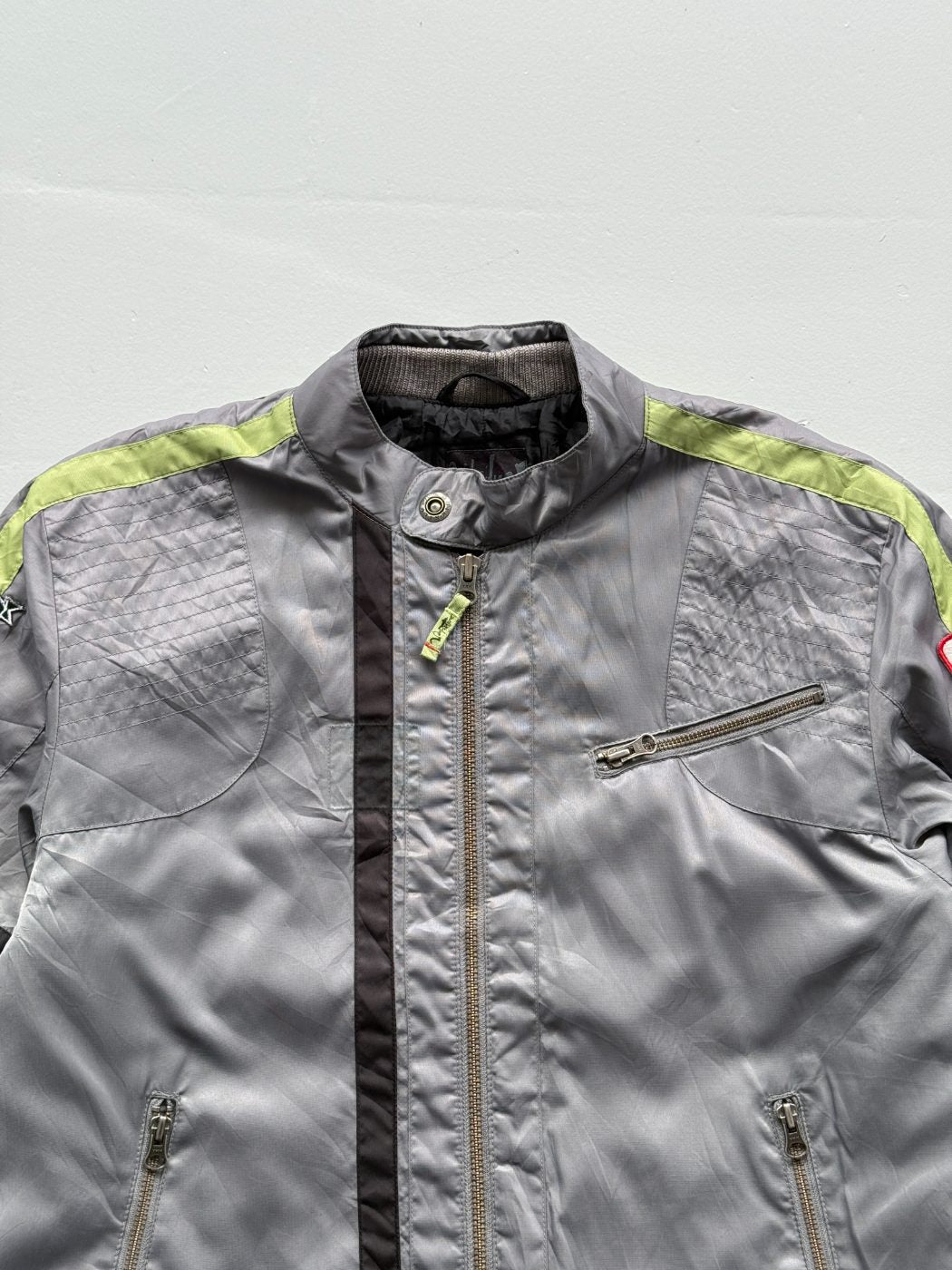 Quiksilver Motorsport Y2K Vintage Racing Jacket - Medium
