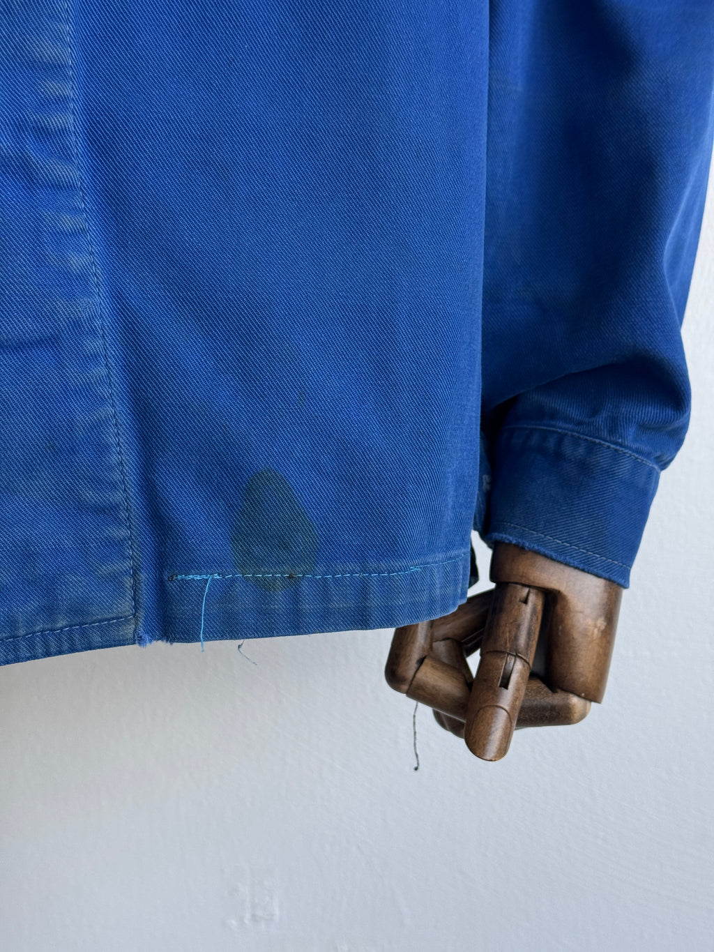 Blue German Workwear Vintage Chore Jacket 1950s/60s CH461 - Medium
