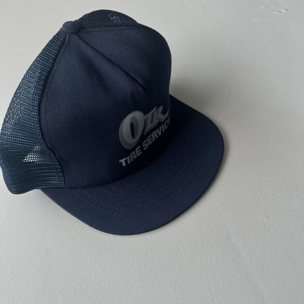Navy OTR Tyre Service Mesh and Foam Trucker SnapBack Cap