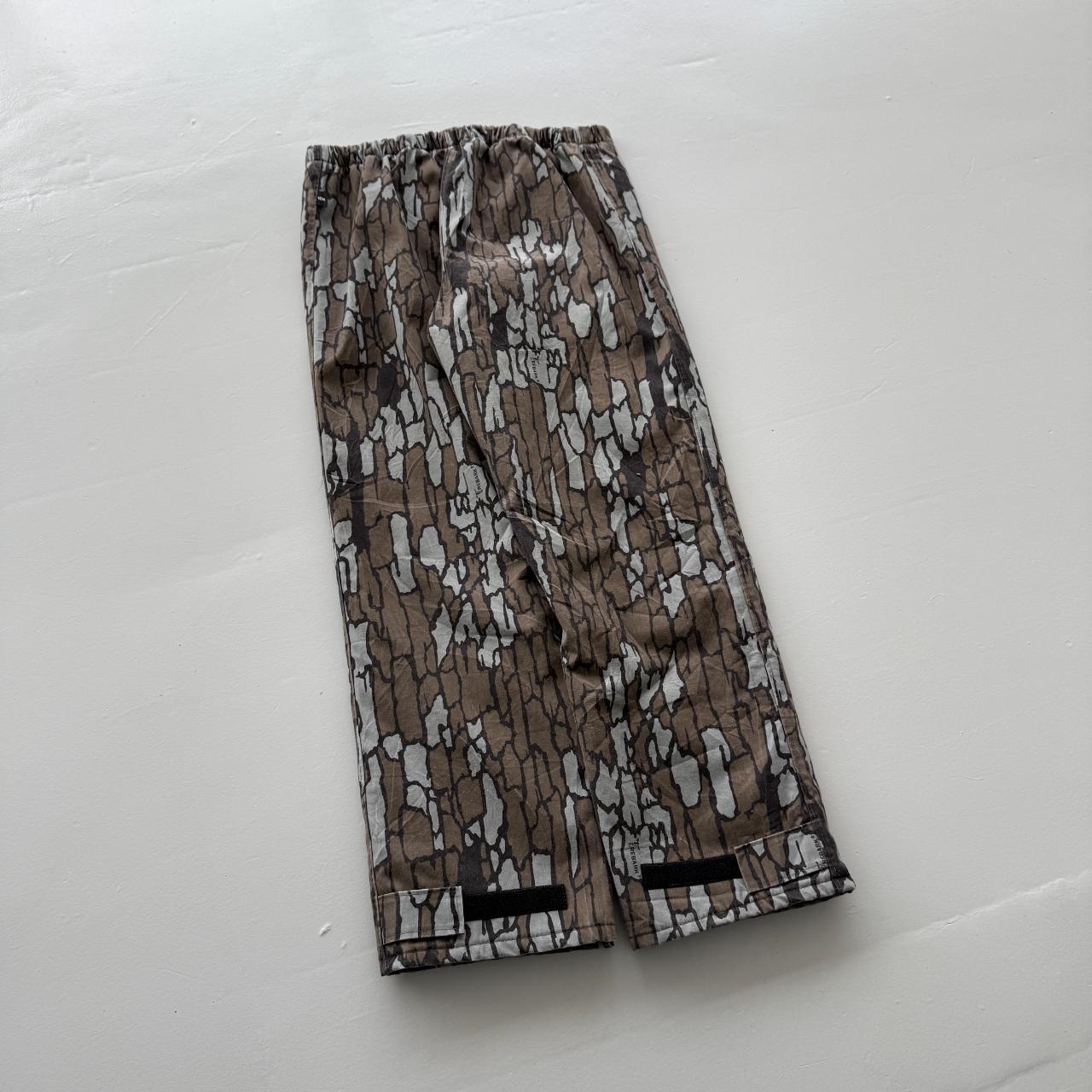Tree Bark Gortex Camo 90s Cargo Pants - 36" x 30"