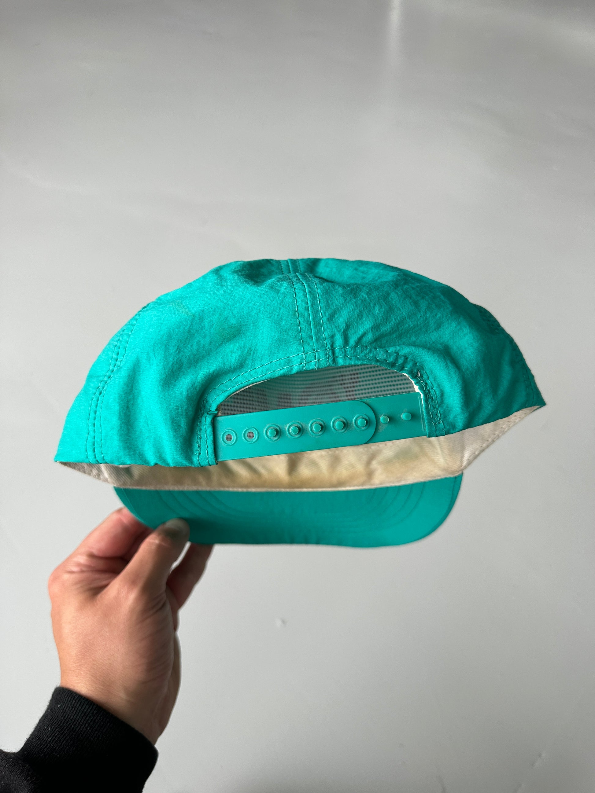Teal Iowa State 90's Vintage SnapBack Trucker Cap