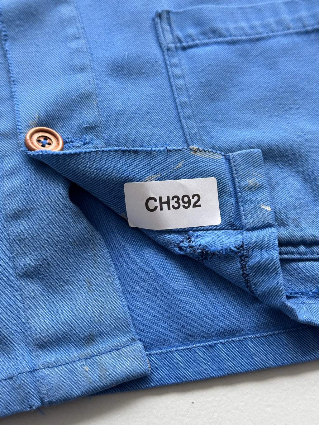 Blue Molinel Depuis Vintage Workwear Chore Jacket CH392 - Medium