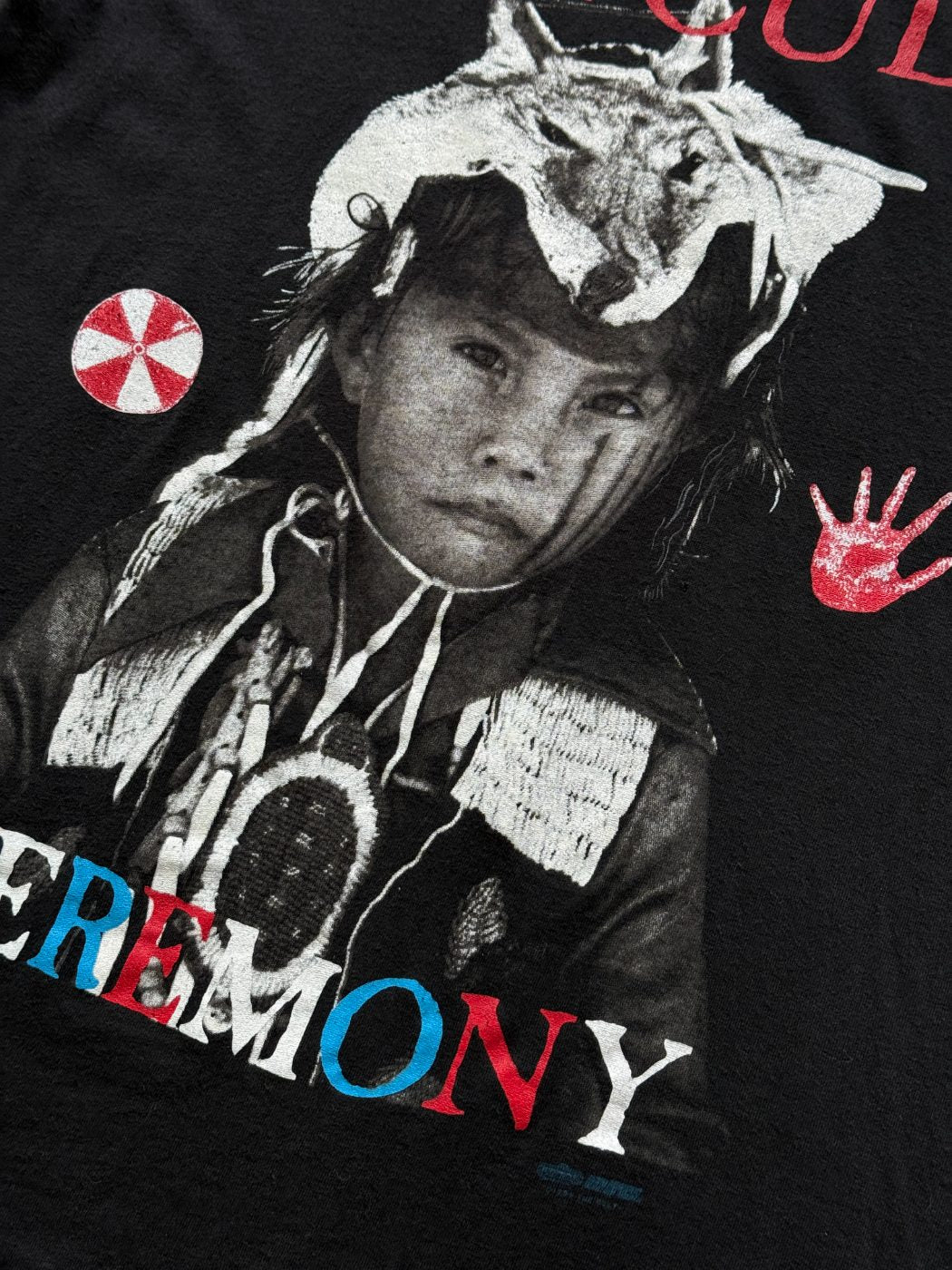 The Cult Ceremony Ceremonial Stomp Tour 90s Vintage Single Stitch T-Shirt - Medi