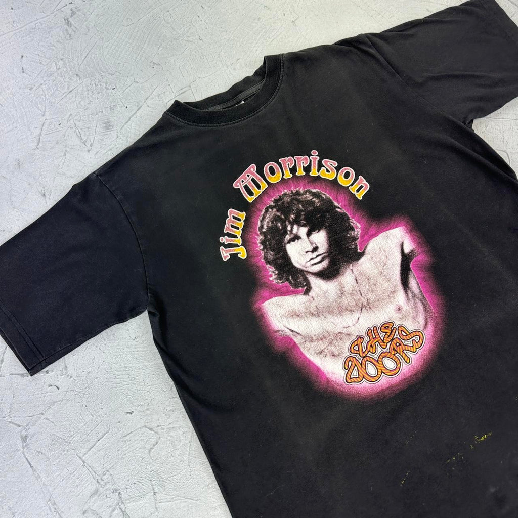 Jim Morrison The Doors Black 90s vintage T-shirt - Medium