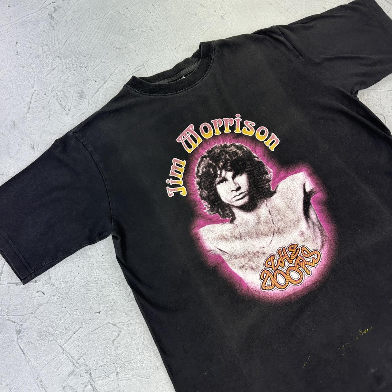 Jim Morrison The Doors Black 90s vintage T-shirt - Medium