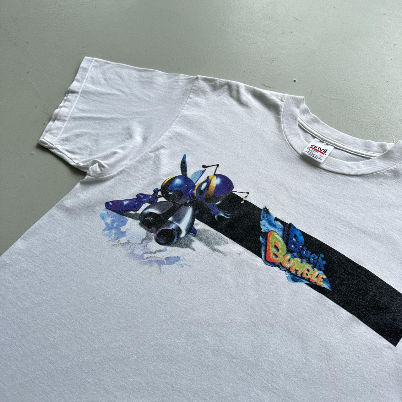 White Buck Bumble Nintendo N64 Promo Vintage 90's T-shirt - Large