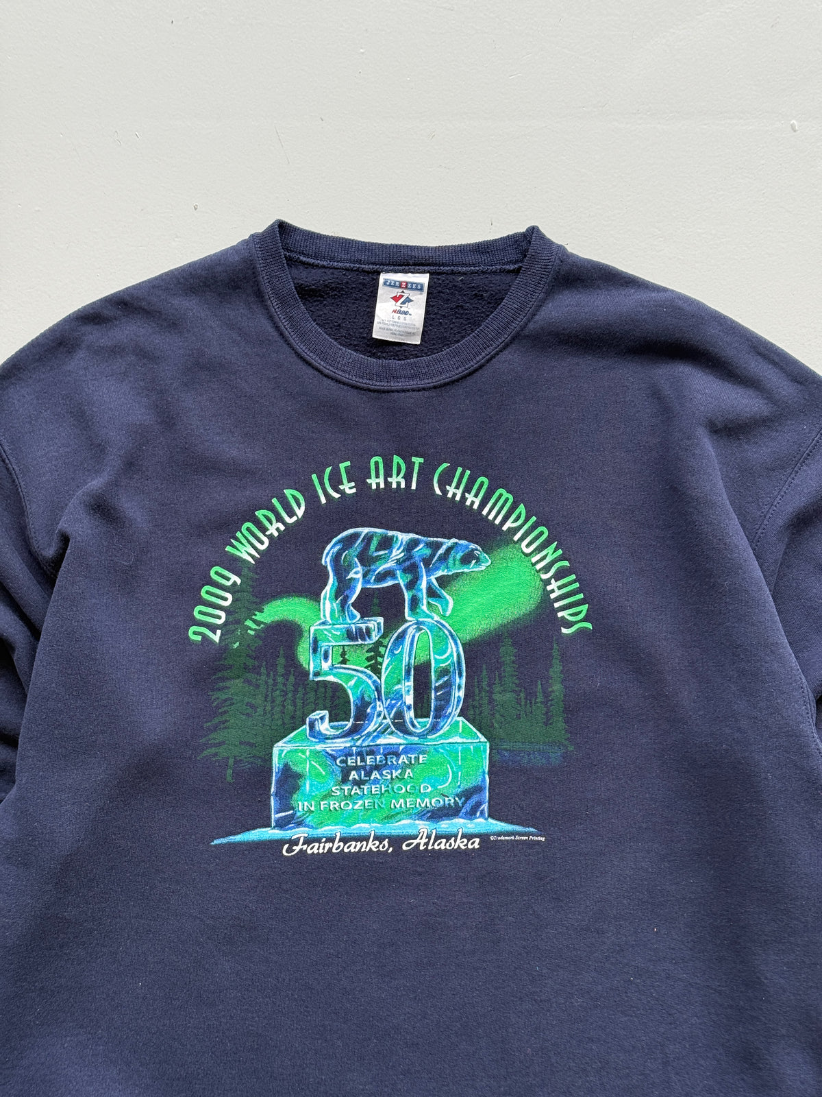 World Ice Art Championships 2009 Vintage Sweatshirt - Large