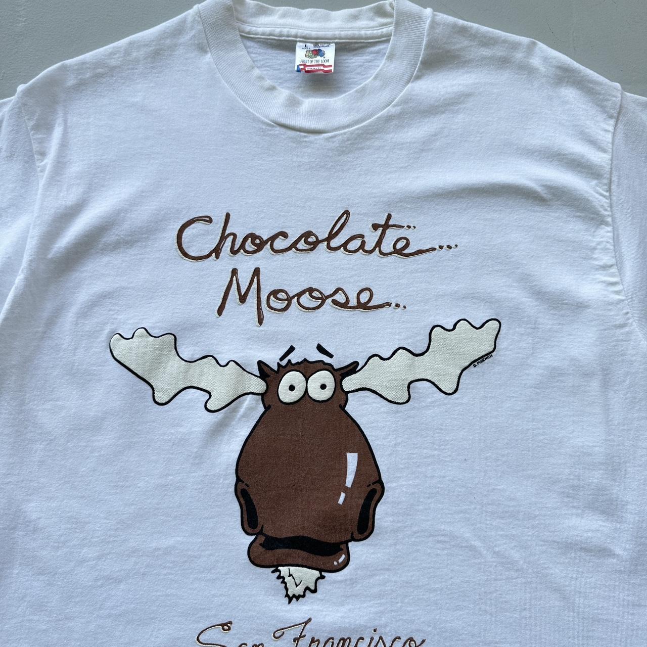 White Chocolate Mousse Vintage 90's T-shirt - Medium