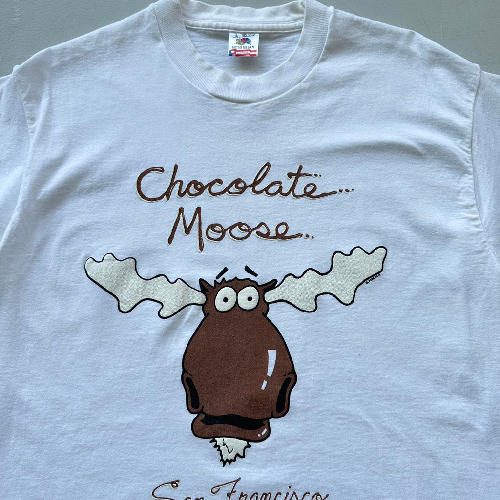 White Chocolate Mousse Vintage 90's T-shirt - Medium