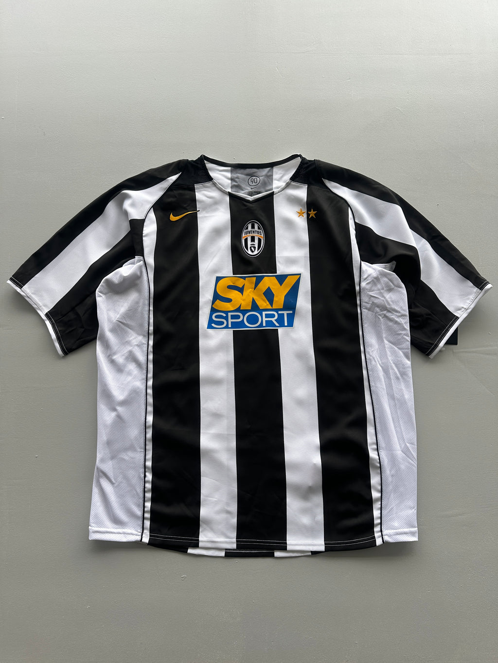 Nike Juventus Sky Sport 2004 Vintage Home Football Shirt - XL