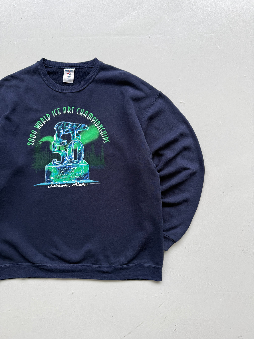 World Ice Art Championships 2009 Vintage Sweatshirt - Large