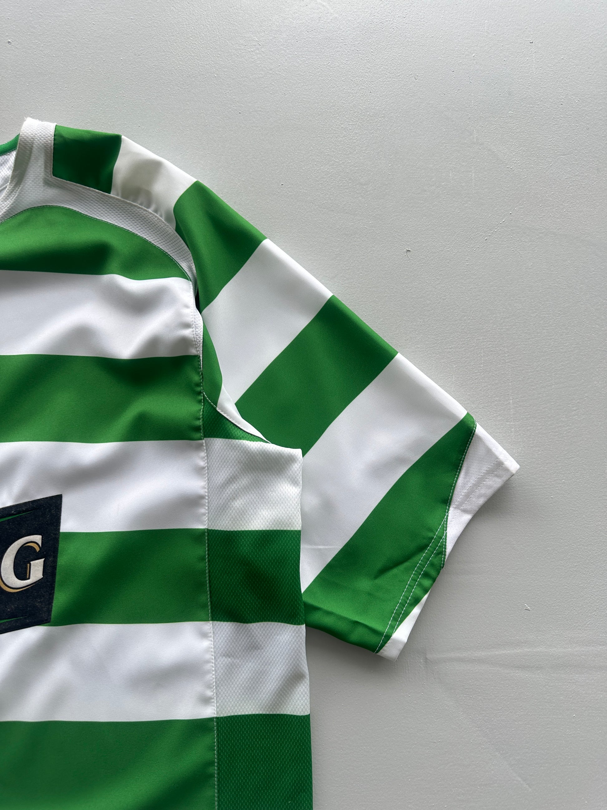 Nike Celtic FC Carling Sponsor 00's Vintage Home Football Shirt - Large