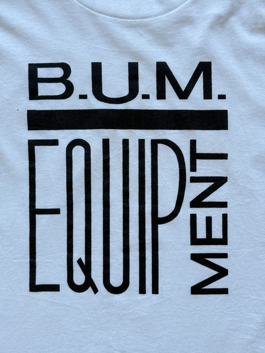 B.U.M. Equipment Single Stitch 90's Vintage T-Shirt - Large