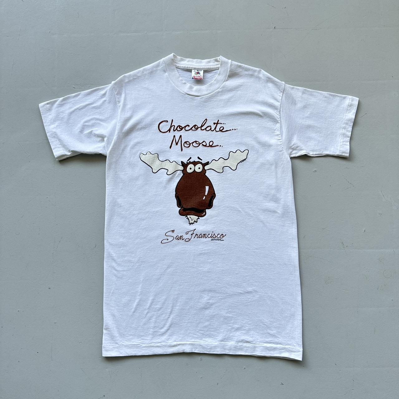 White Chocolate Mousse Vintage 90's T-shirt - Medium