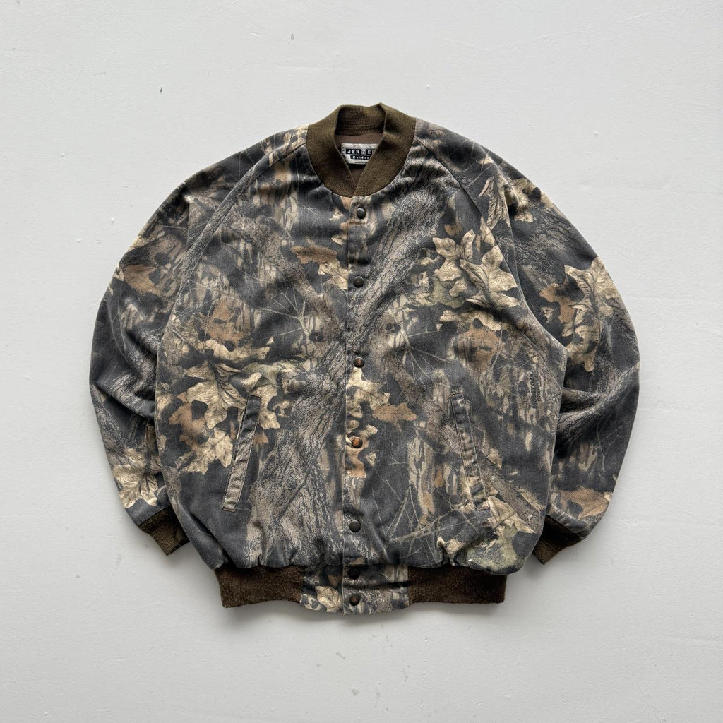 Jerzees Outdoors Real Tree Outdoors 90's Bomber Jacket - Medium