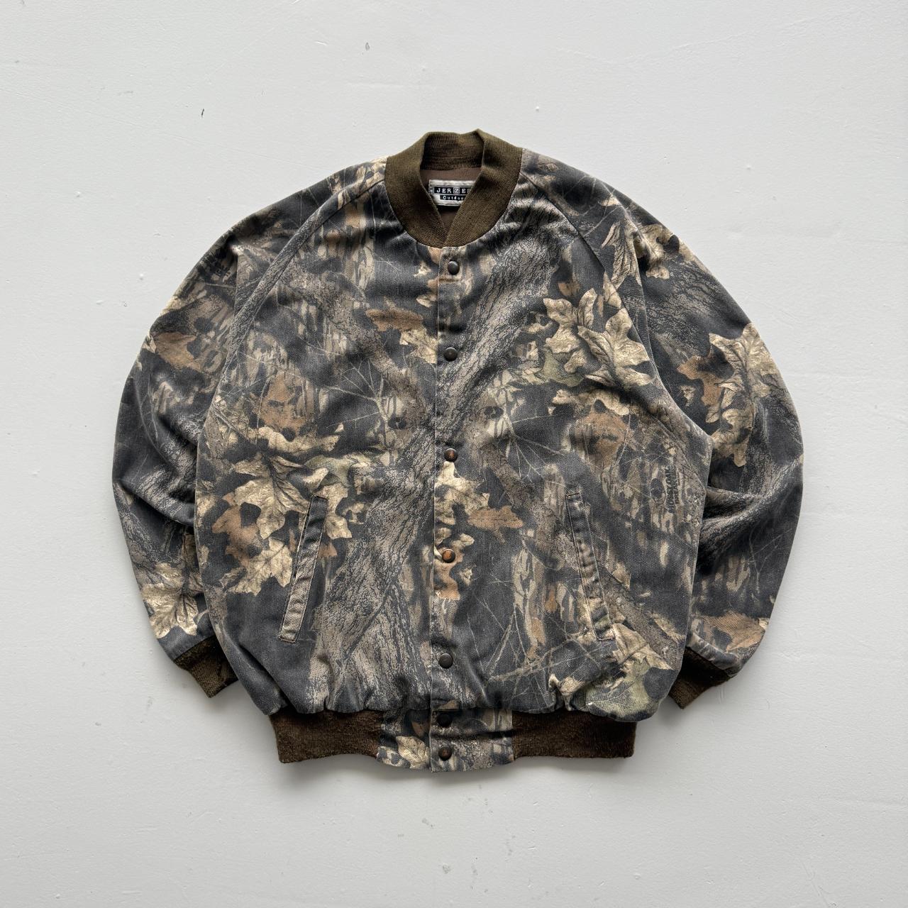 Jerzees Outdoors Real Tree Outdoors 90's Bomber Jacket - Medium