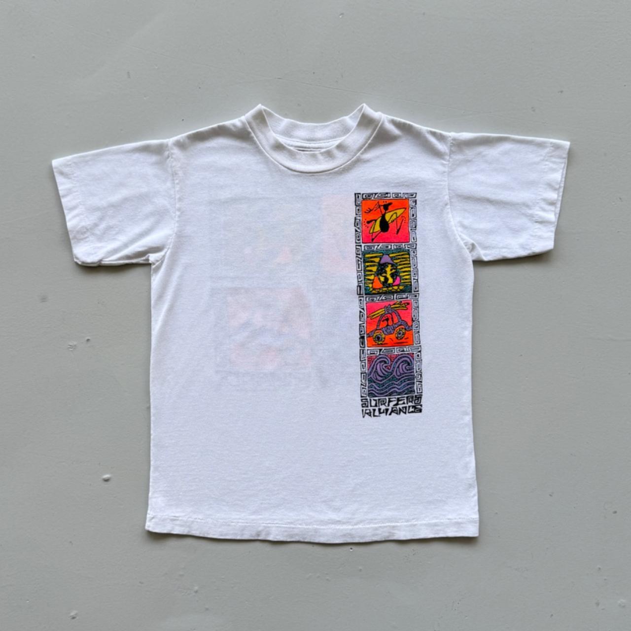 White Surfers Alliance 90s Surf Vintage T-shirt - XS