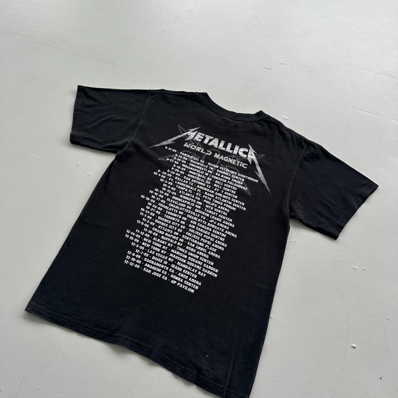 Black Metallica 2008/09 T-shirt - Medium