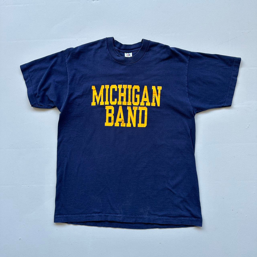 Michigan Band Navy 90s Vintage T-shirt - XL