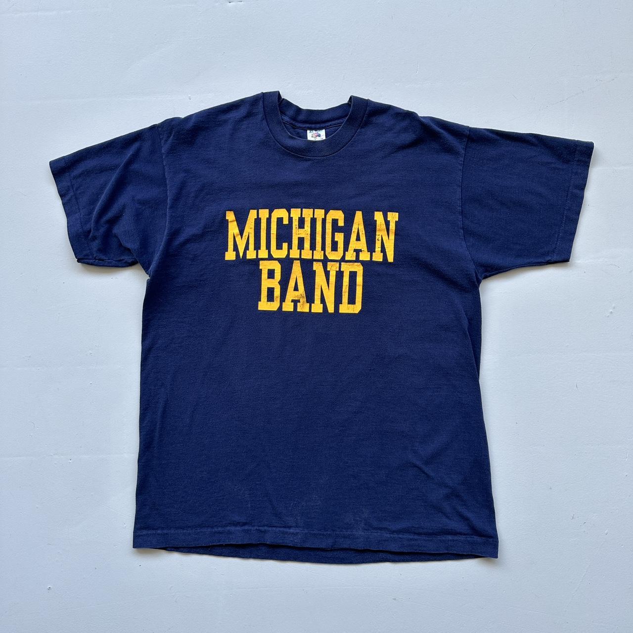 Michigan Band Navy 90s Vintage T-shirt - XL
