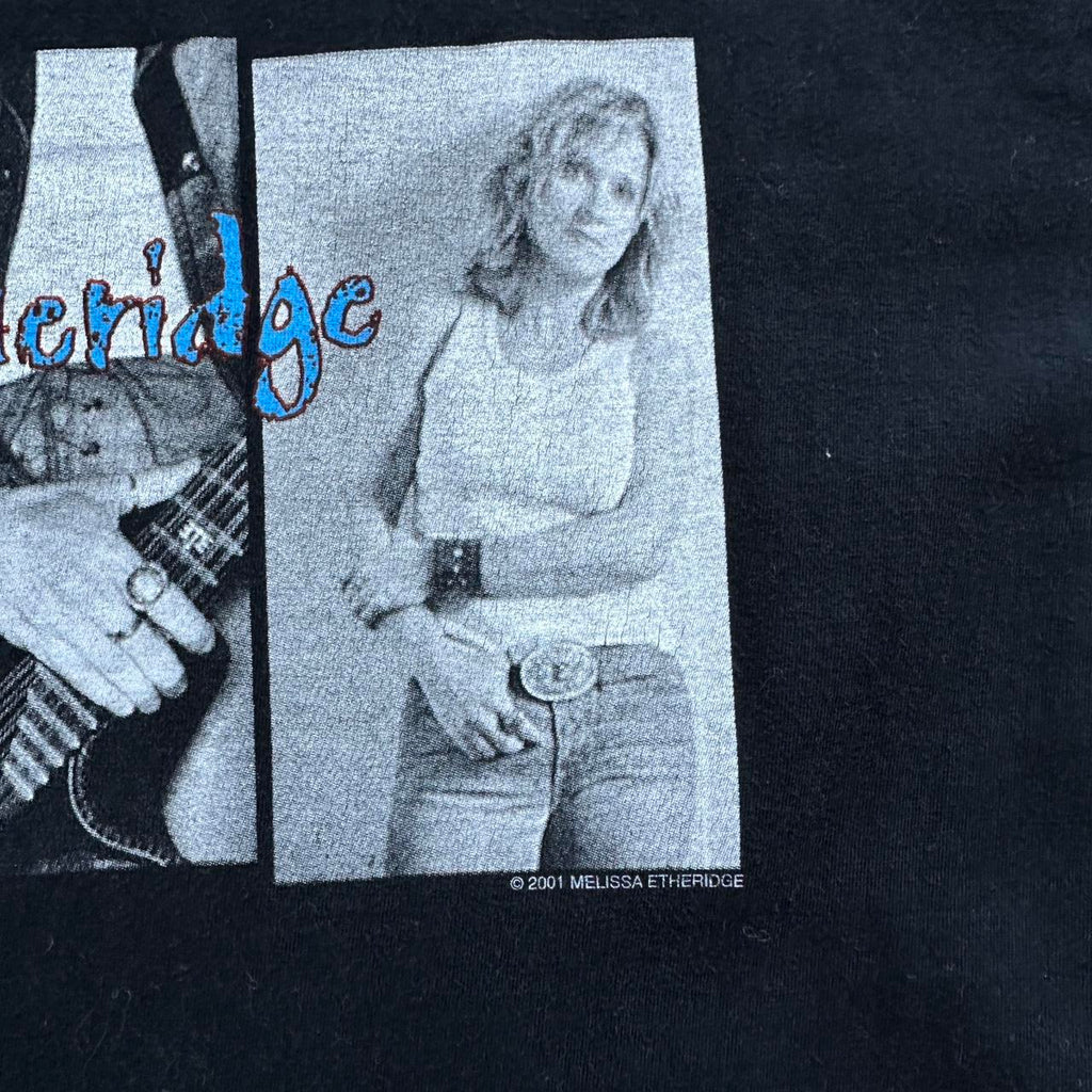 Melissa Etheridge Black 00s Vintage T-shirt - Large