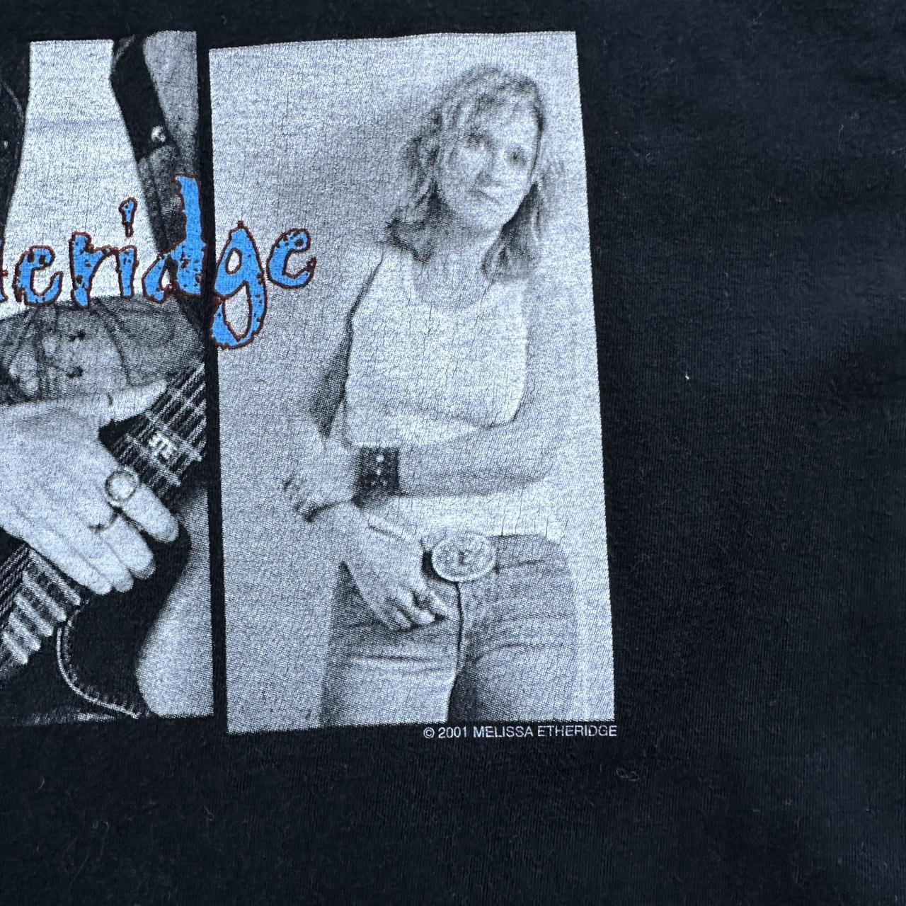 Melissa Etheridge Black 00s Vintage T-shirt - Large