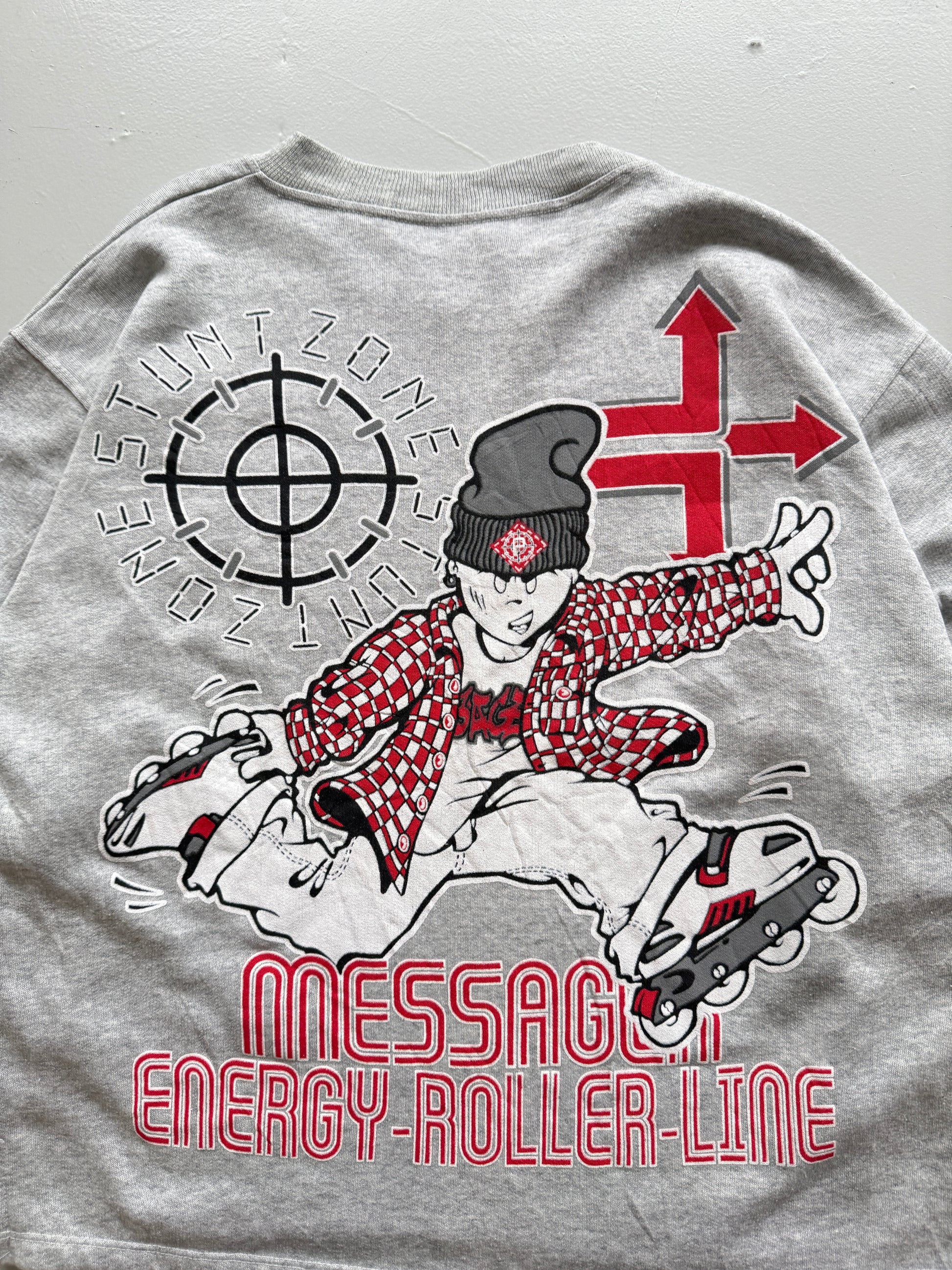 Grey Planet Magma 90's Vintage Graphic Sweatshirt Jumper - Small