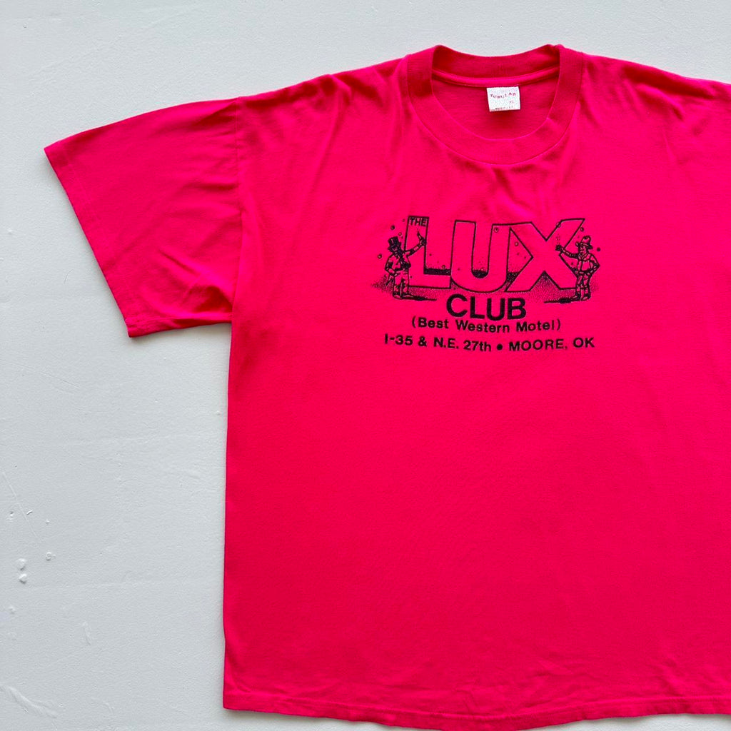 Pink The Lux Club Vintage 90s T-shirt - XL
