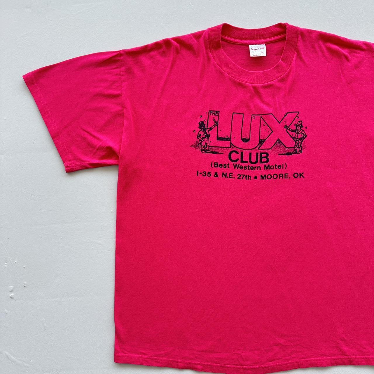 Pink The Lux Club Vintage 90s T-shirt - XL