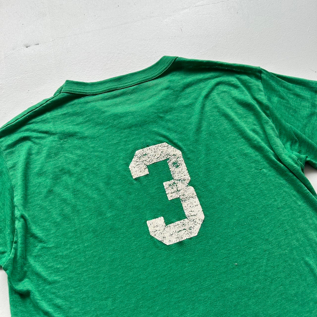 Green Walkerton Basketball 80s Vintage T-shirt - Small