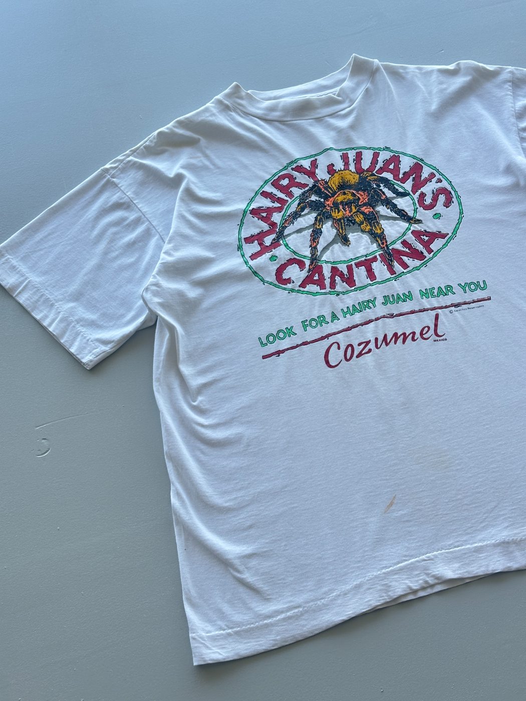 Viva Pancho Hairy Juan's Cantina Cozumel 90's Vintage Single Stitch T-Shirt - Me