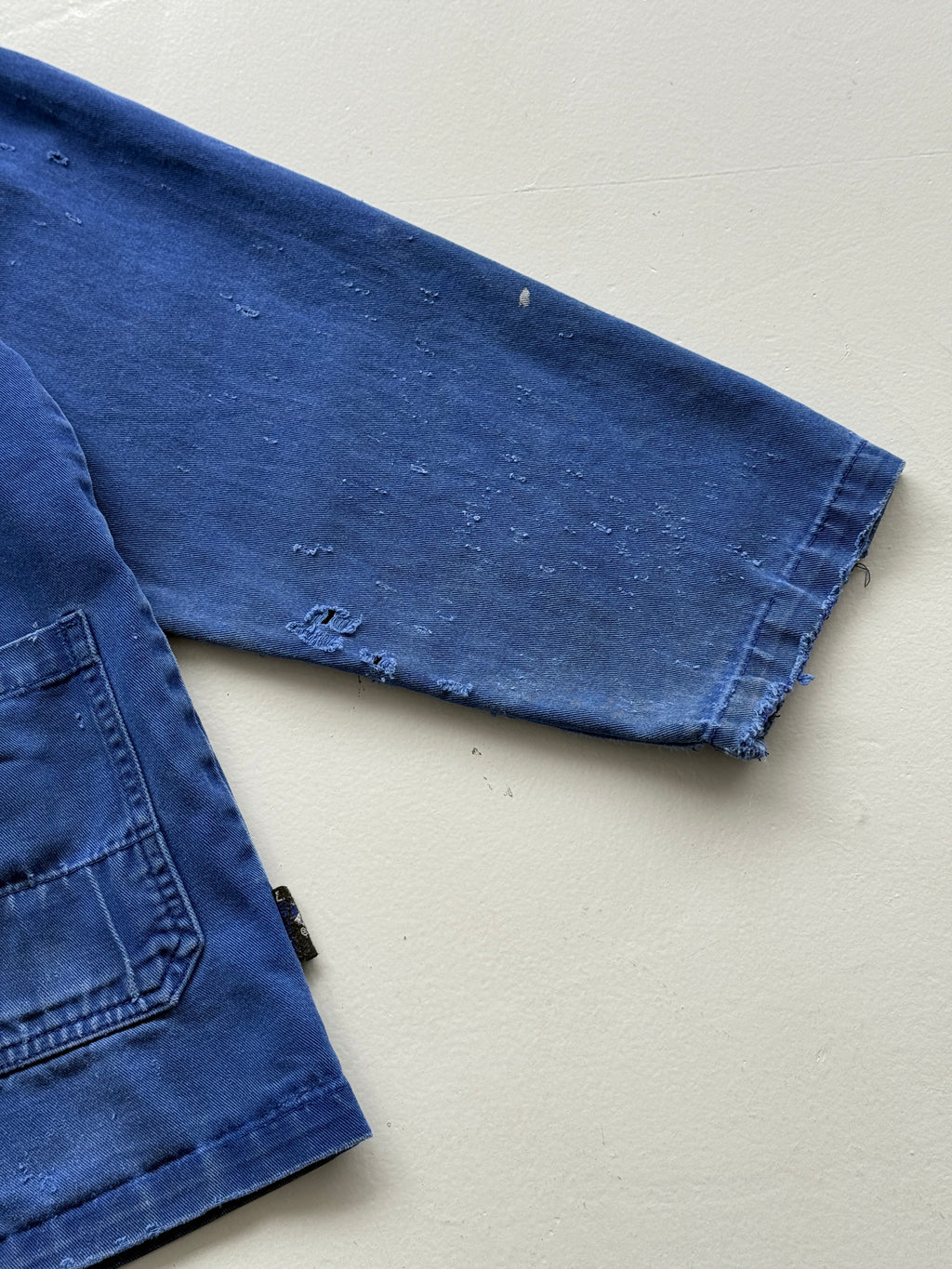 Thrashed Blue Terratrend Vintage Workwear Chore Jacket CH388 - XS