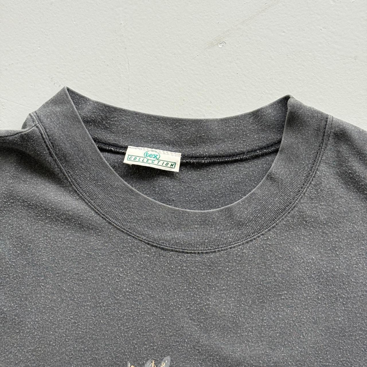 Faded Black Expedition with Basics 90s Vintage T-Shirt - Large