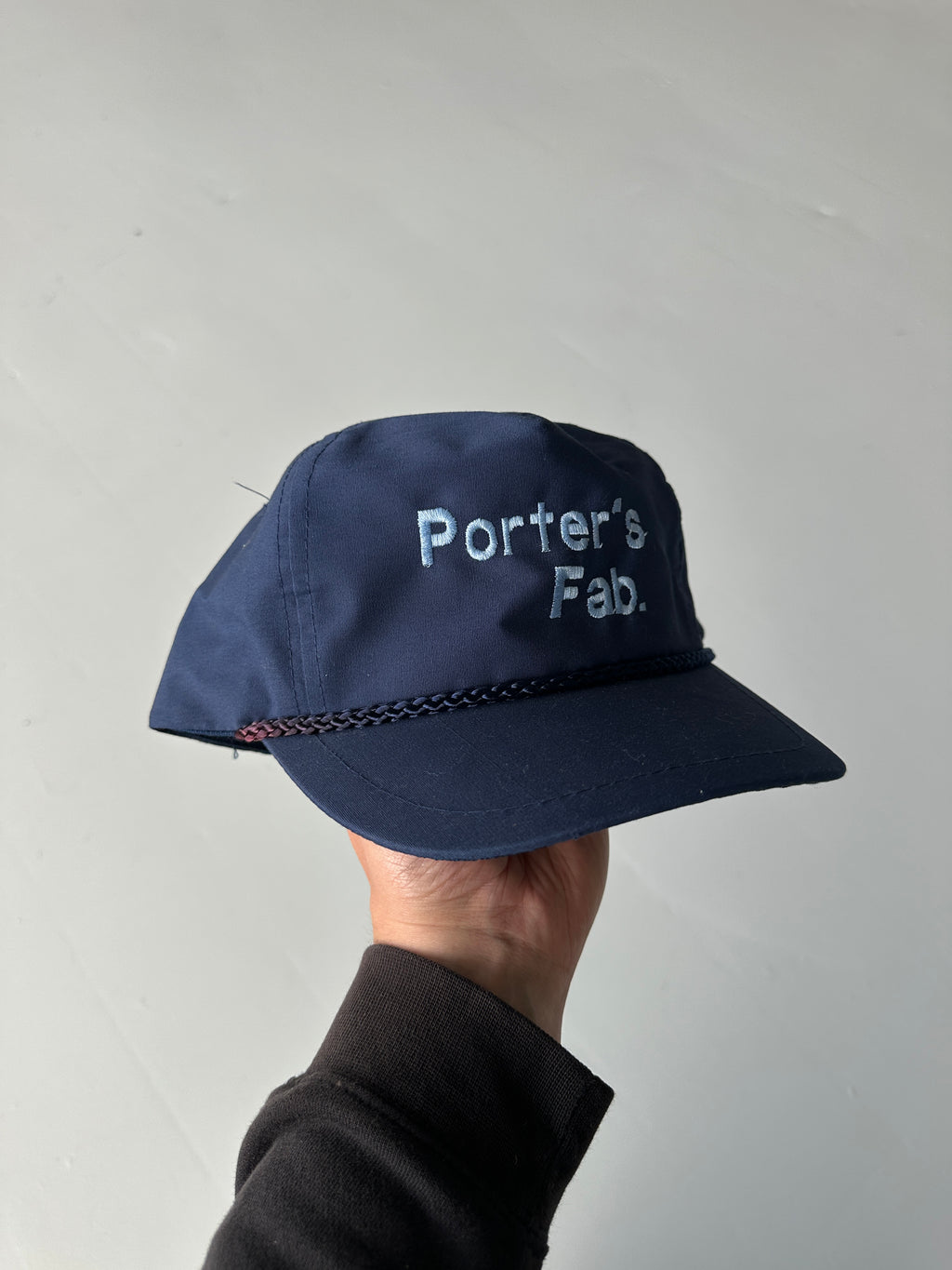 Navy Porter's Fab. 90's Vintage SnapBack Cap