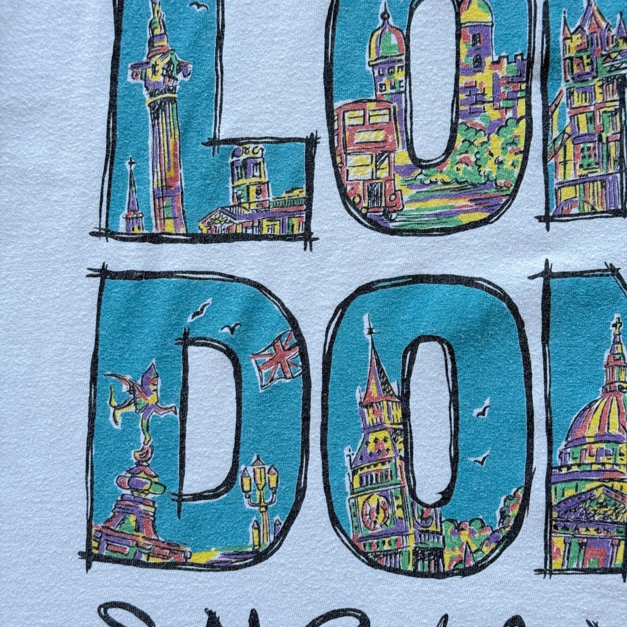 White London Vintage 90s T-shirt - Small