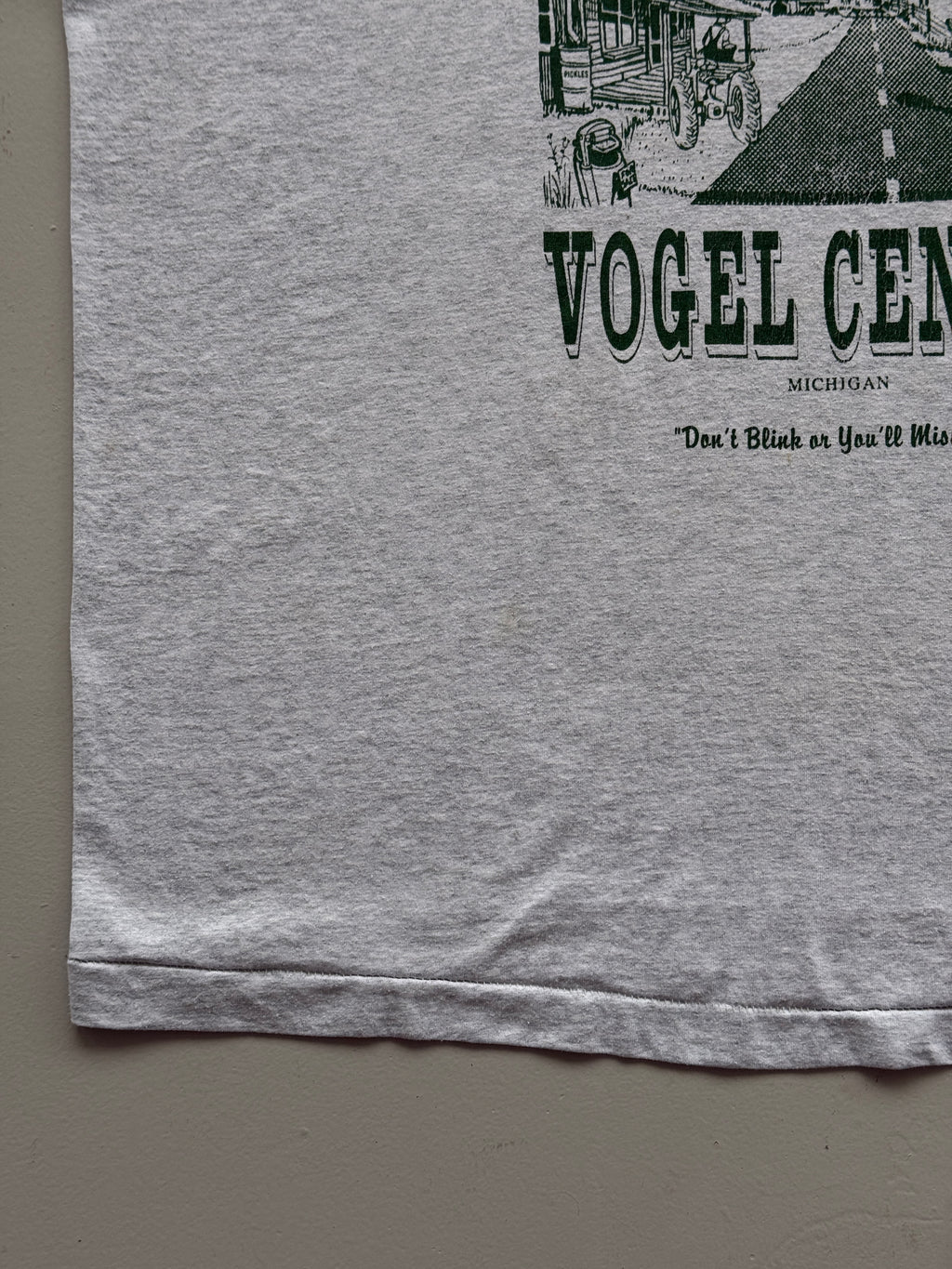 Grey Single Stitch 90's Vintage Historic Graphic Tourist T-Shirt - XL