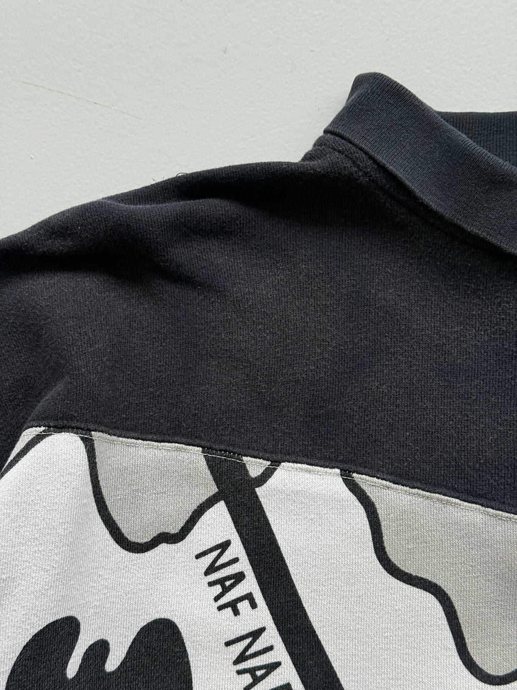 Naf Naf Ski Graphic 90's Vintage Sweatshirt - Medium