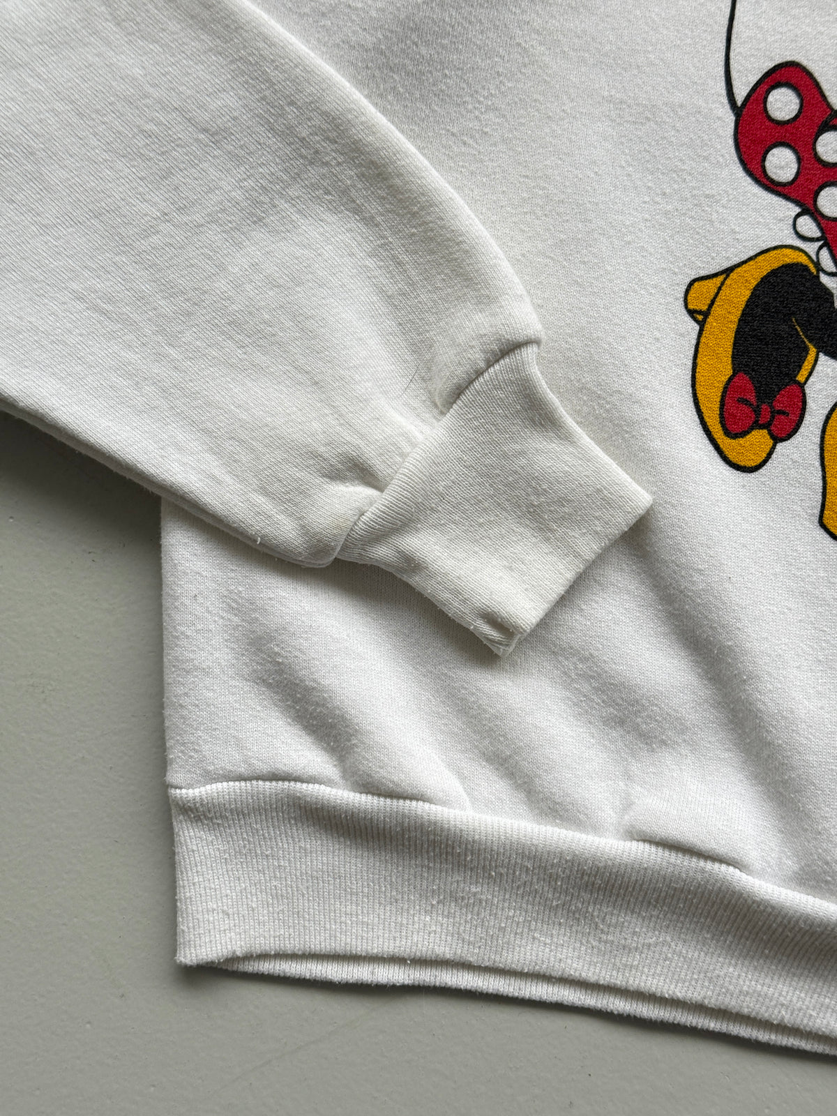 Disney Minnie Mouse Character Fashions 80's Vintage Sweatshirt - Small 6/8