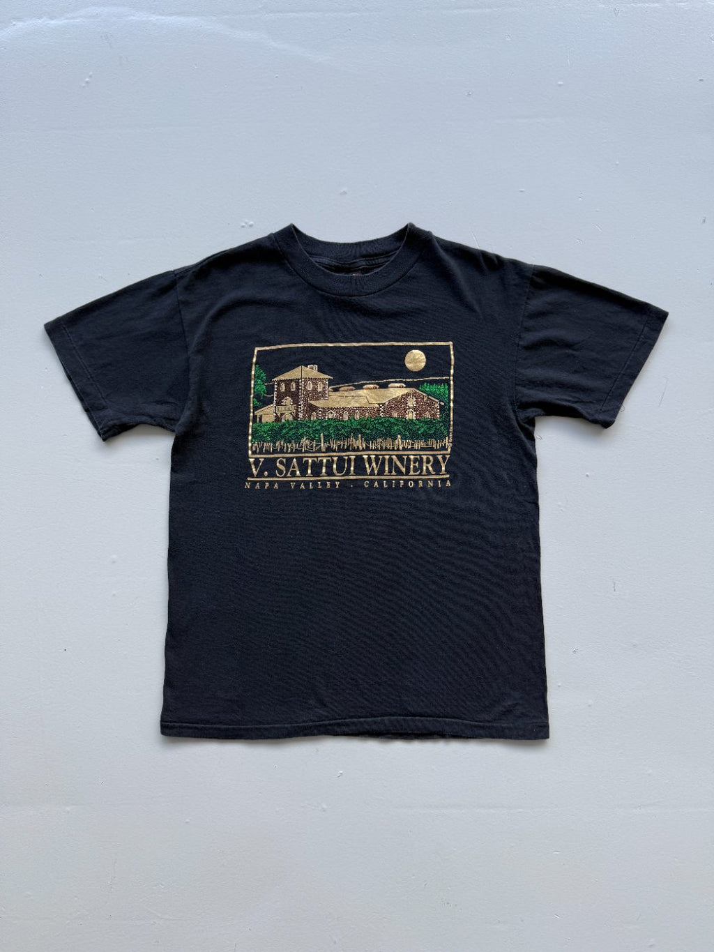 Winery Napa Valley Made in USA Vintage Single Stitch T-Shirt - Small