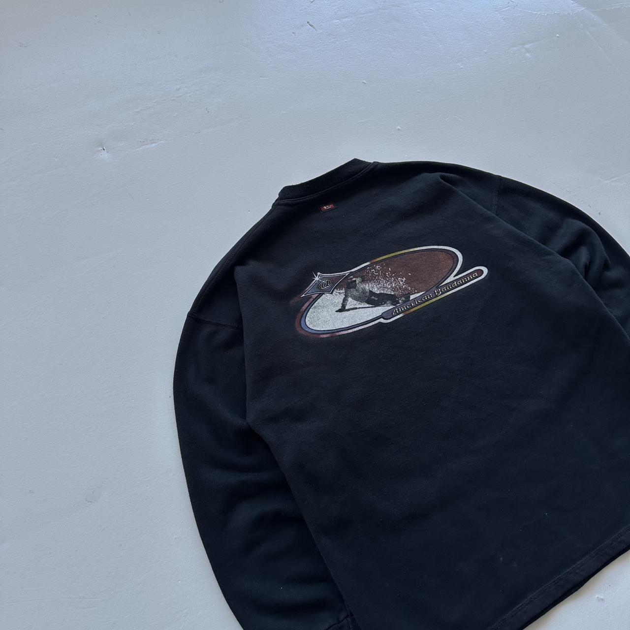 Black Anba Snowboarding 90’s Vintage Graphic Sweatshirt - Medium