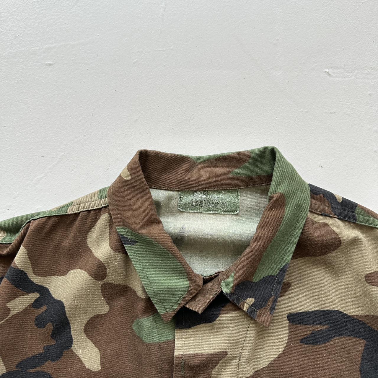 Camouflage US Army 80s/90s Vintage Shirt - Medium