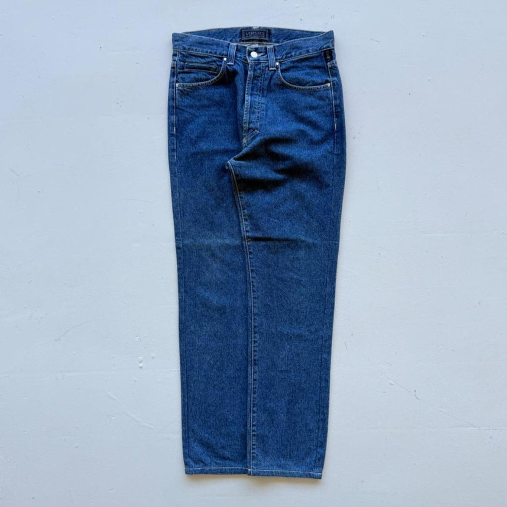 Blue Versace 00's Denim Jeans - W30 x L30