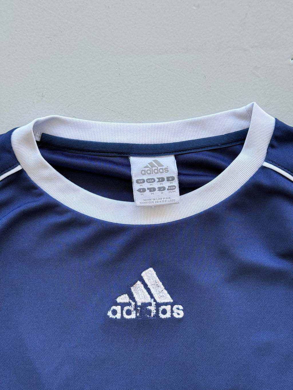 Adidas PlayStation 2 Y2K Vintage L/S Football Shirt #2 - Medium