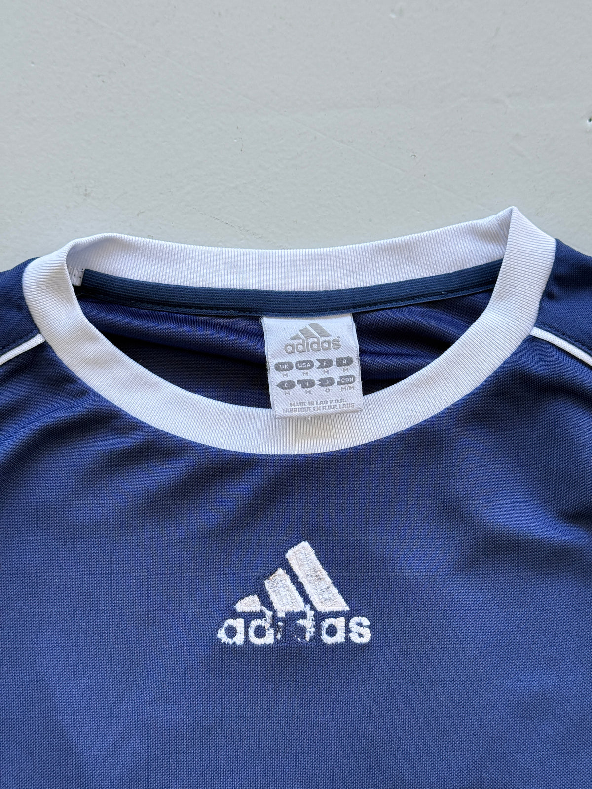 Adidas PlayStation 2 Y2K Vintage L/S Football Shirt #2 - Medium