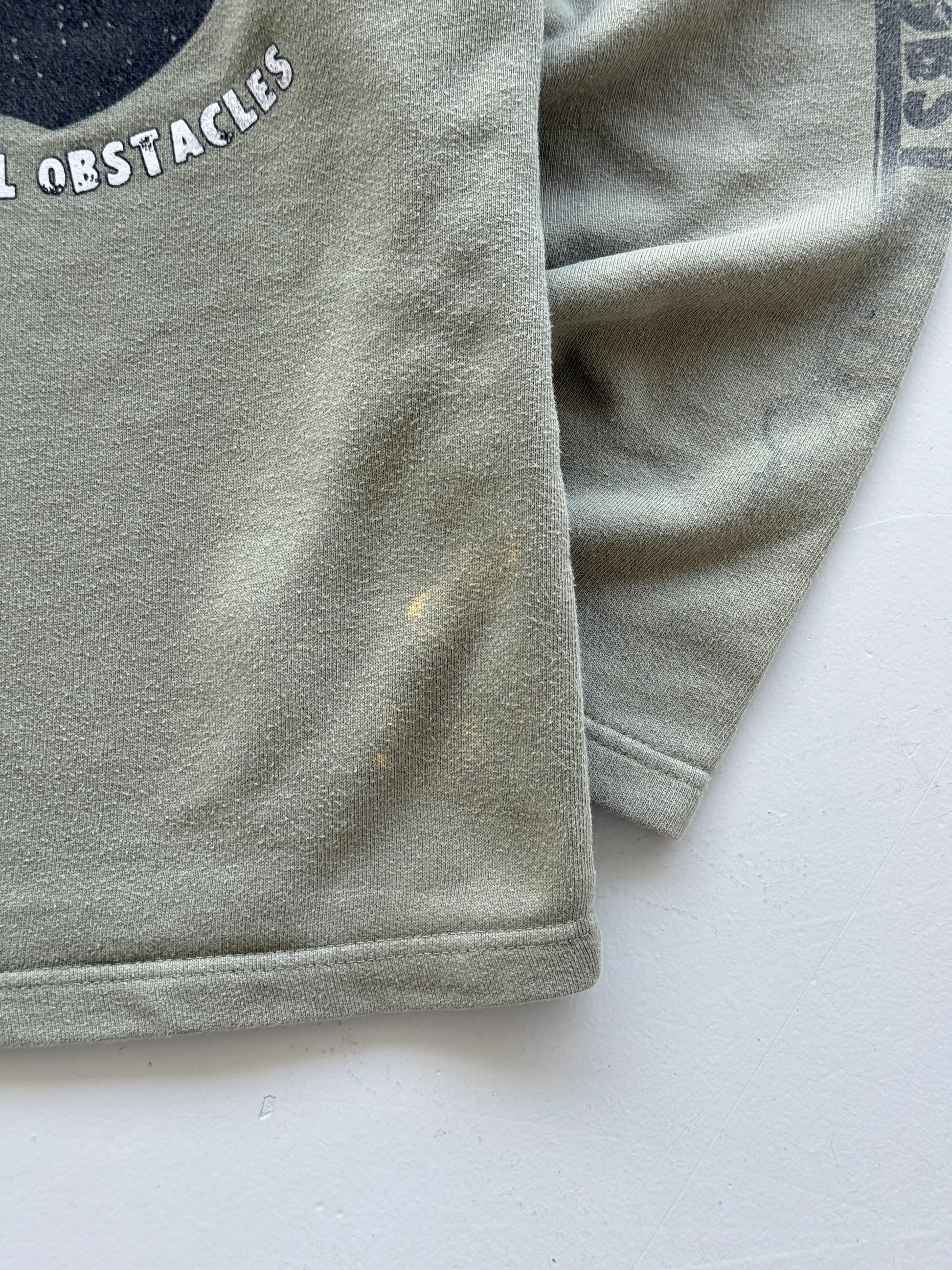 O'Neill Destroy All Obstacles Y2K Vintage Graphic Sweatshirt - Small