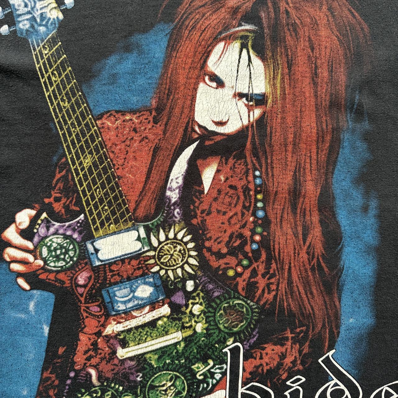 X Japan Black 90s Vintage Metal Band T-shirt - Large